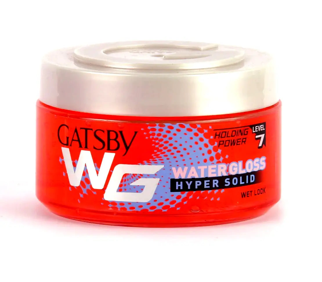 Gatsby Red Hyper Solid Hair Styling Gel 150g - Cared