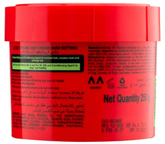 Gatsby Hard Setting Hair Cream 250g - Cared