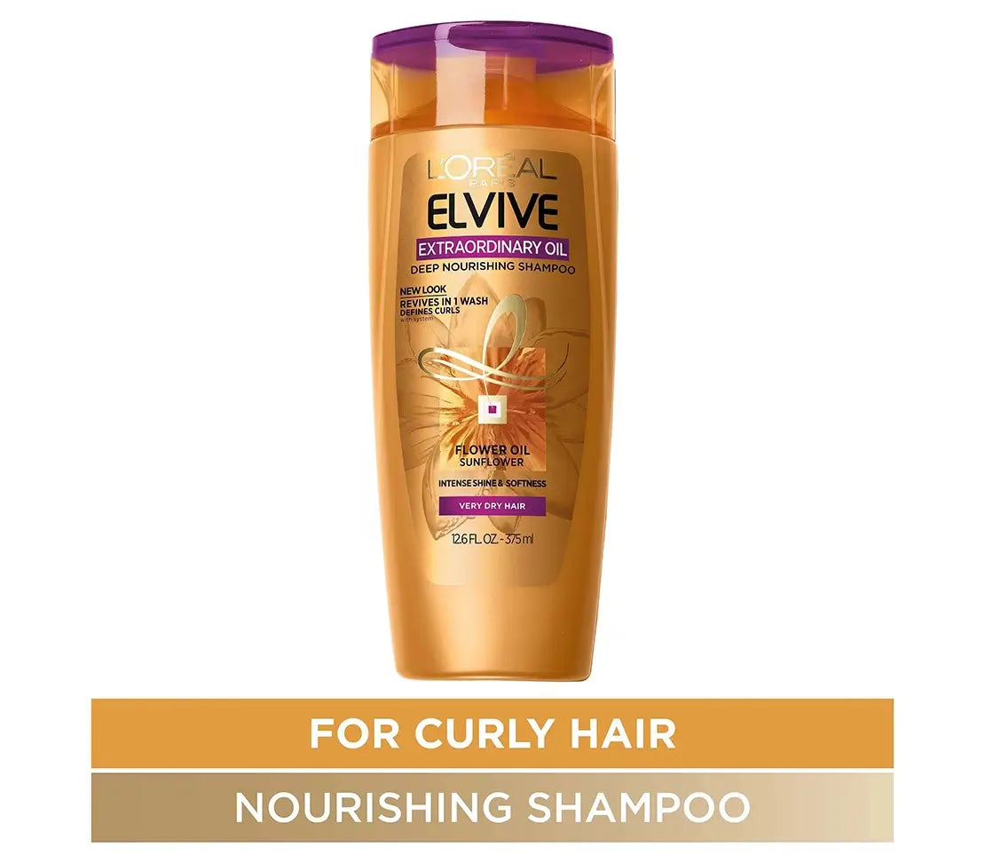 L'Oreal Elvive Shampoo Extraordinary Oil Defined Curls 370ml - Cared