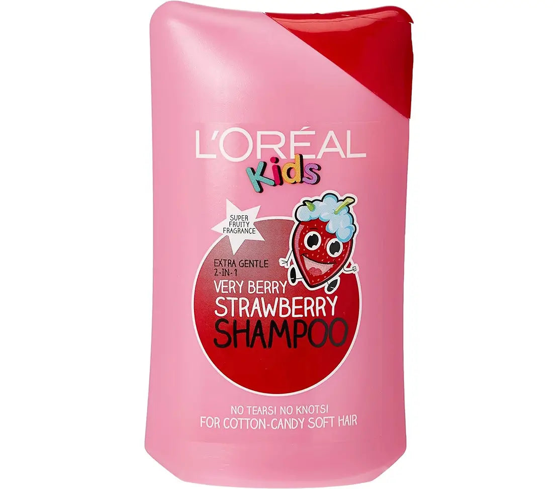 L'Oreal Kids Very Berry Strawberry Shampoo 250ml - Cared