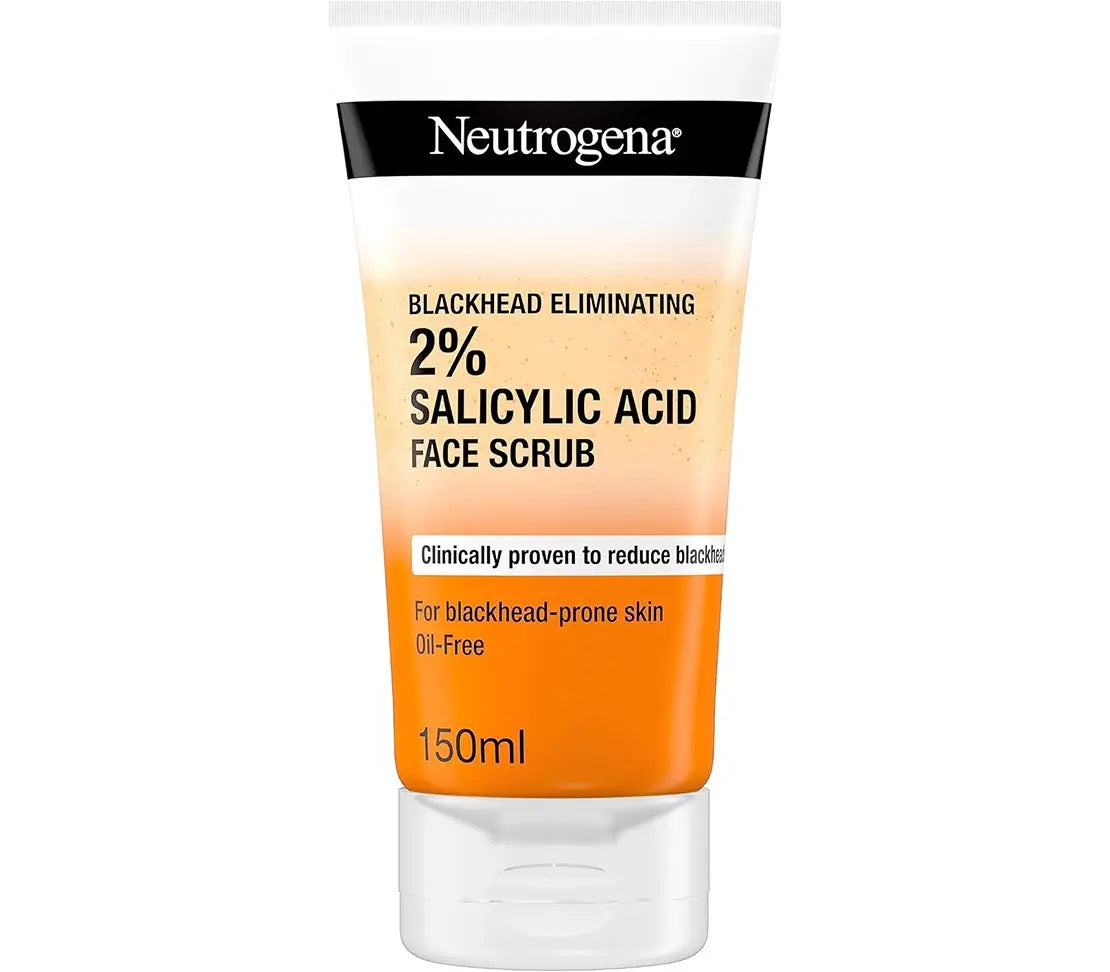 Neutrogena Blackhead Eliminating Face Scrub 150ml - Cared