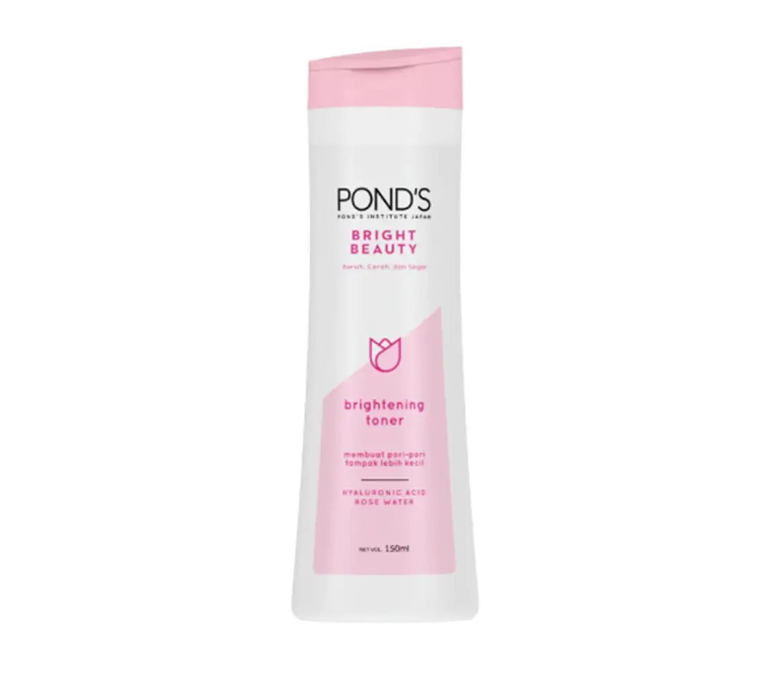 Pond's Toner Bright Beauty Brightening Toner Rose Water 150ml - Cared