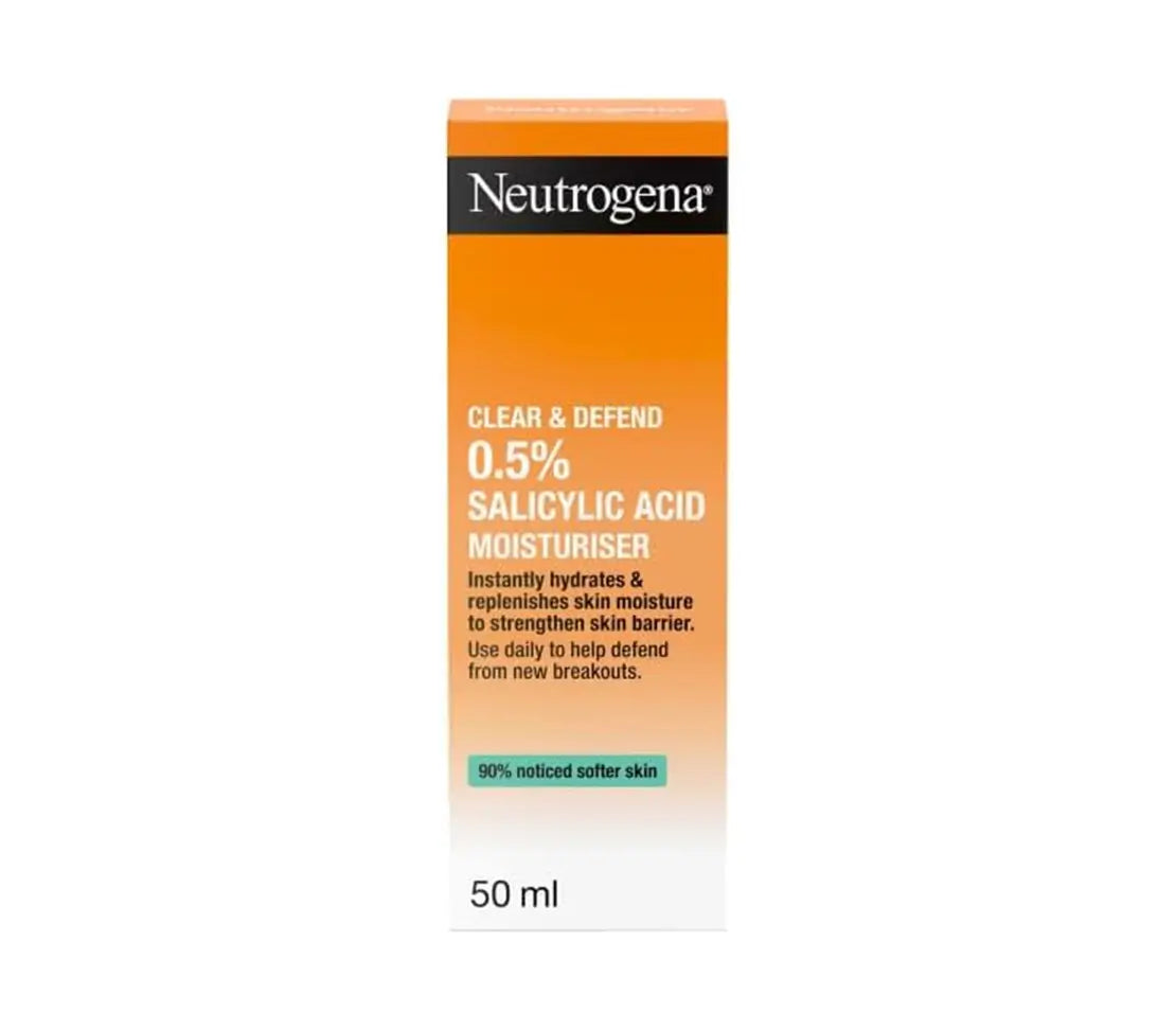 Neutrogena Clear & Defend Moisturiser Orange 50ml - Cared