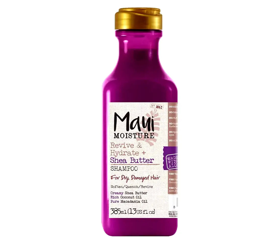 Maui Heal and Hydrate Shea Butter Dry Damgage Hair Shampoo 385ml