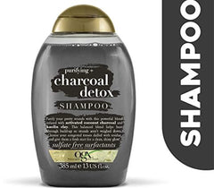 OGX Purifying+ Charcoal Detox Shampoo 385ml - Cared