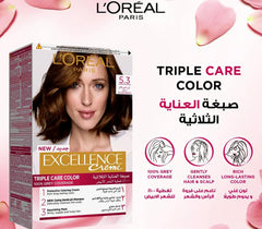 L'Oreal Excl Light Golden Brown 5.3 Hair Color