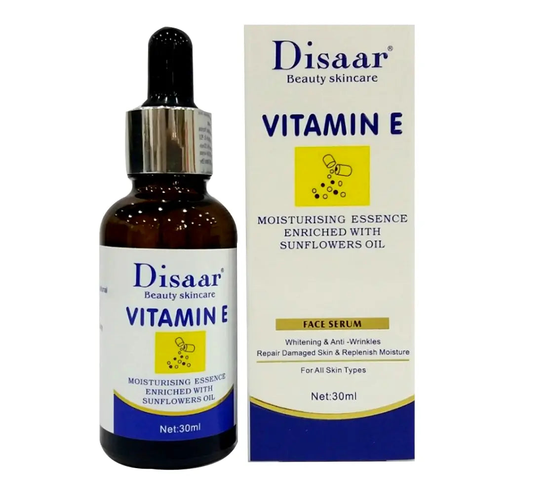 30ml Vitamin E Face Serum Tone Hyaluronic Acid Moisturizing Skin Care Brightening Skin Essence DS51964