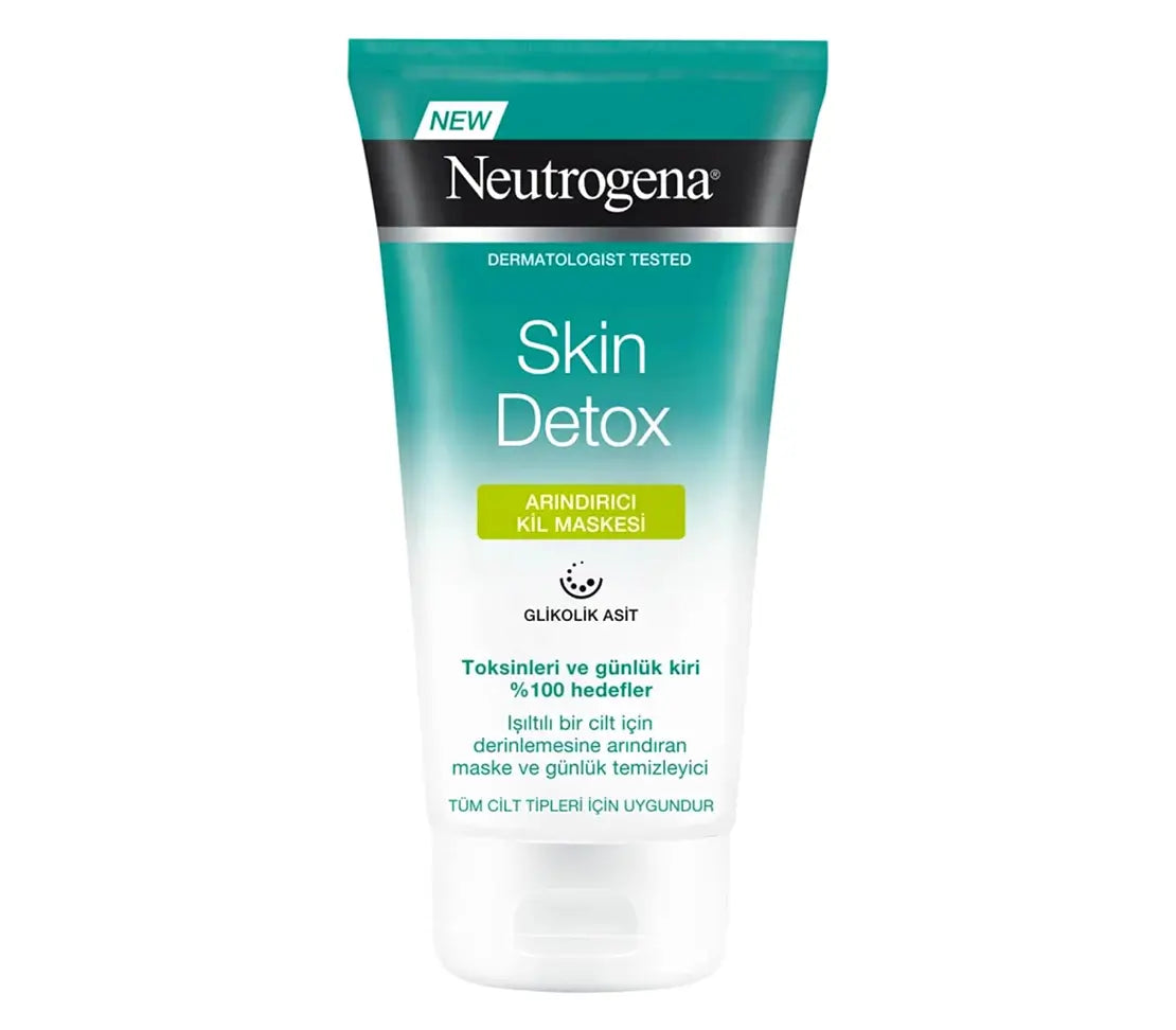 Neutrogena Daily Skin Detox Clay Mask Wash 150ml