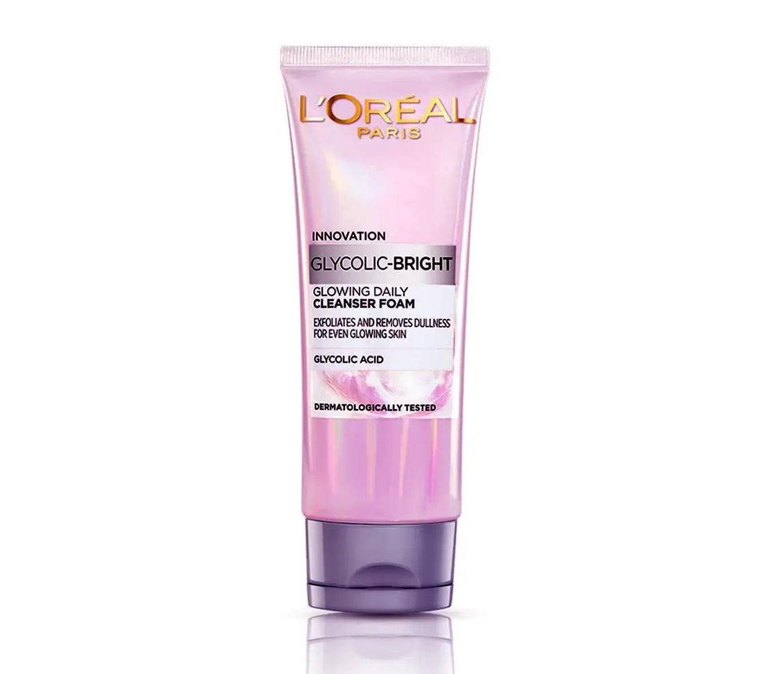 L'Oreal Glycolic Bright Cleanser Foam 100ml