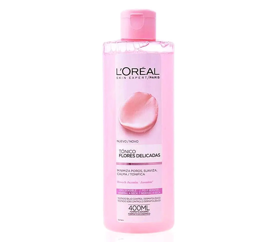 L'Oreal Dermo Fine Flowers Toner Dry & Sensitive Skin 400ml