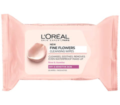 L'Oreal Delicate Flowers Sensitive Cleansing Wipes 25s