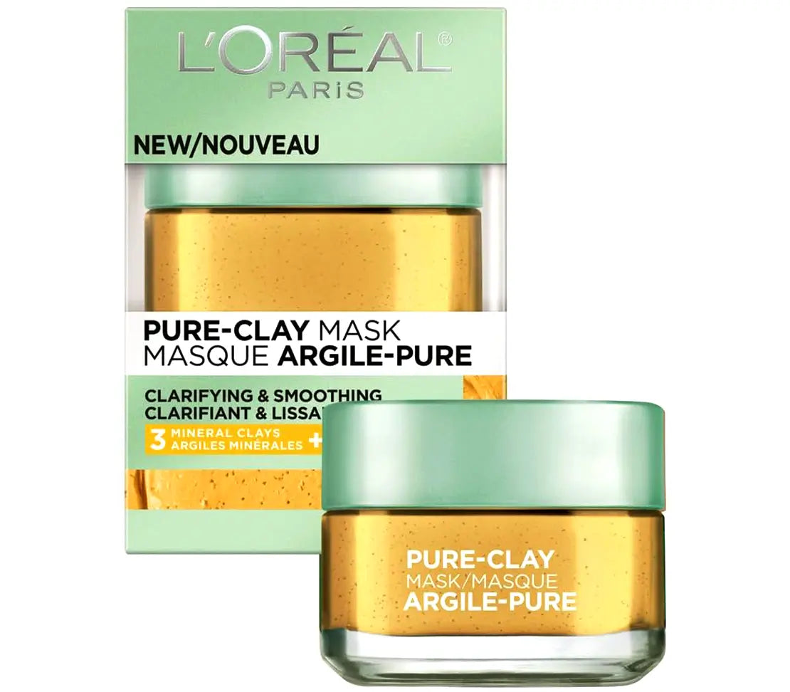 L'Oreal Pure Clay Bright Mask 50ml