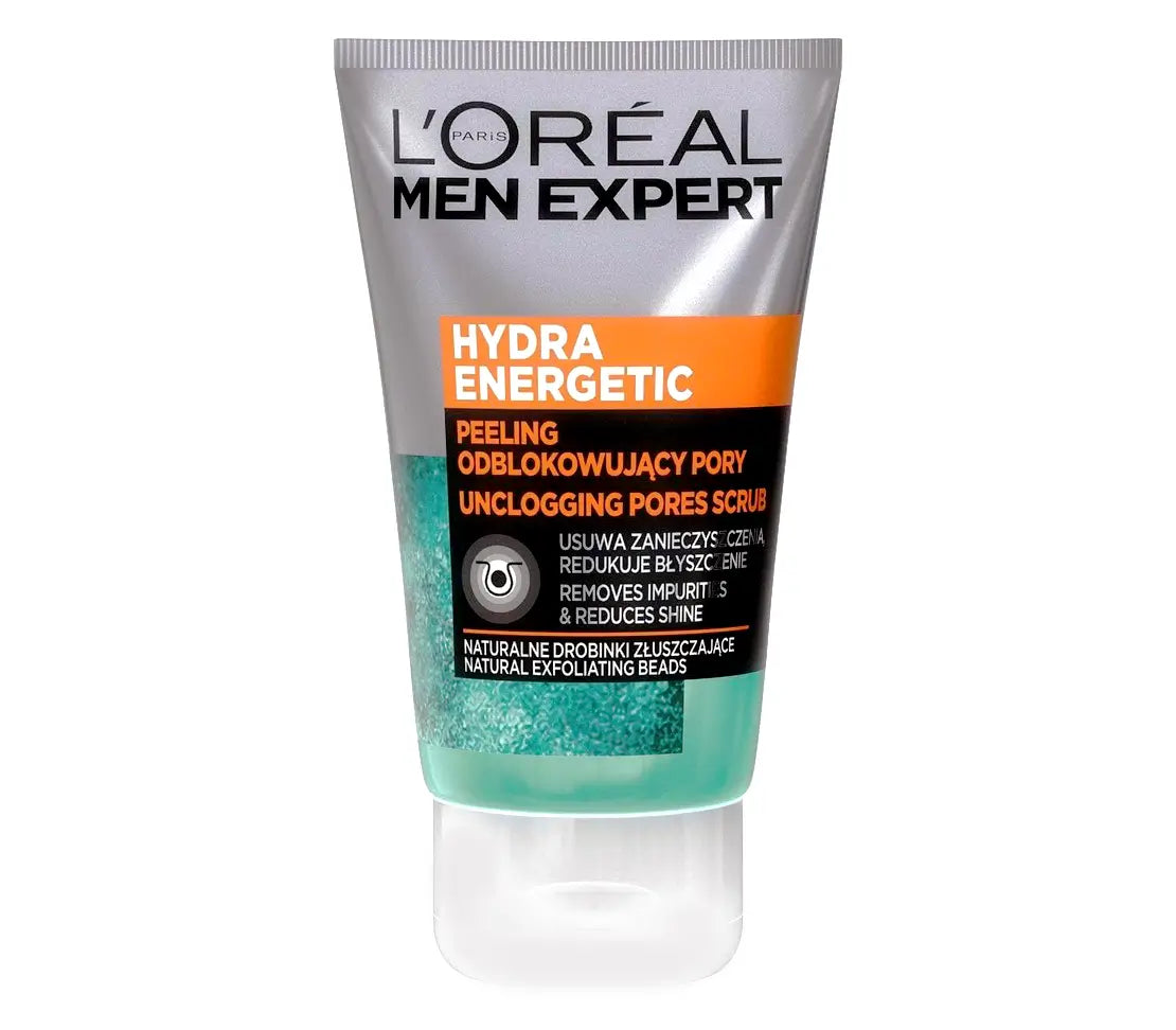 L'Oreal Men Hydra Energetic Deep Exfoliating Peeling Scrub 100ml