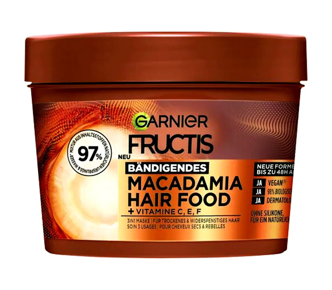 Garnier Fructis Macadamia Hair Food Shampoo 350ml