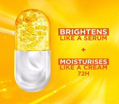 Garnier Brightening  Vitamin C Serum Cream 2in1 Formula Spf 25 50ml