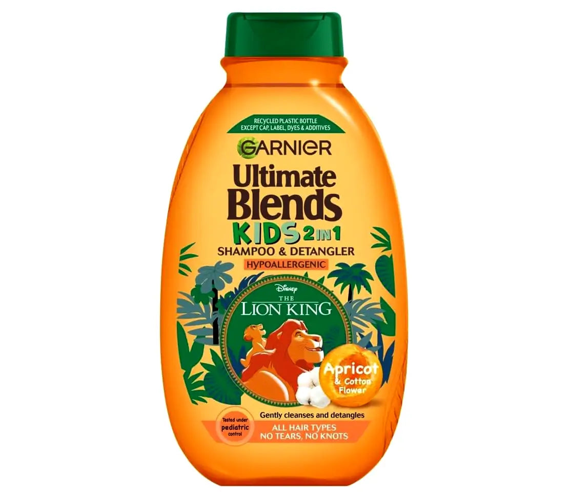 Garnier Ultimate Blends Kids the Lion King Apricot Shampoo 250ml