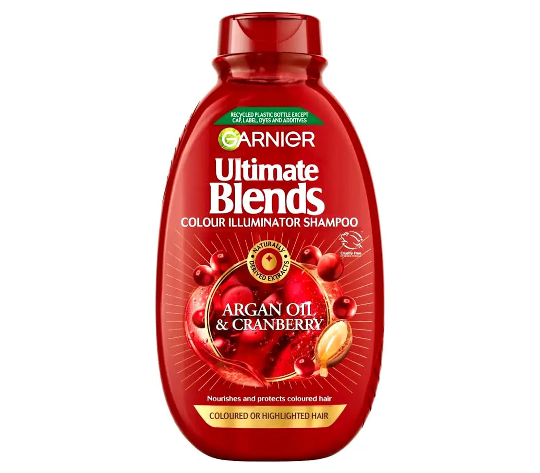 Garnier Ultimate Blends Argan Oil & Cranberry Shampoo 400ml