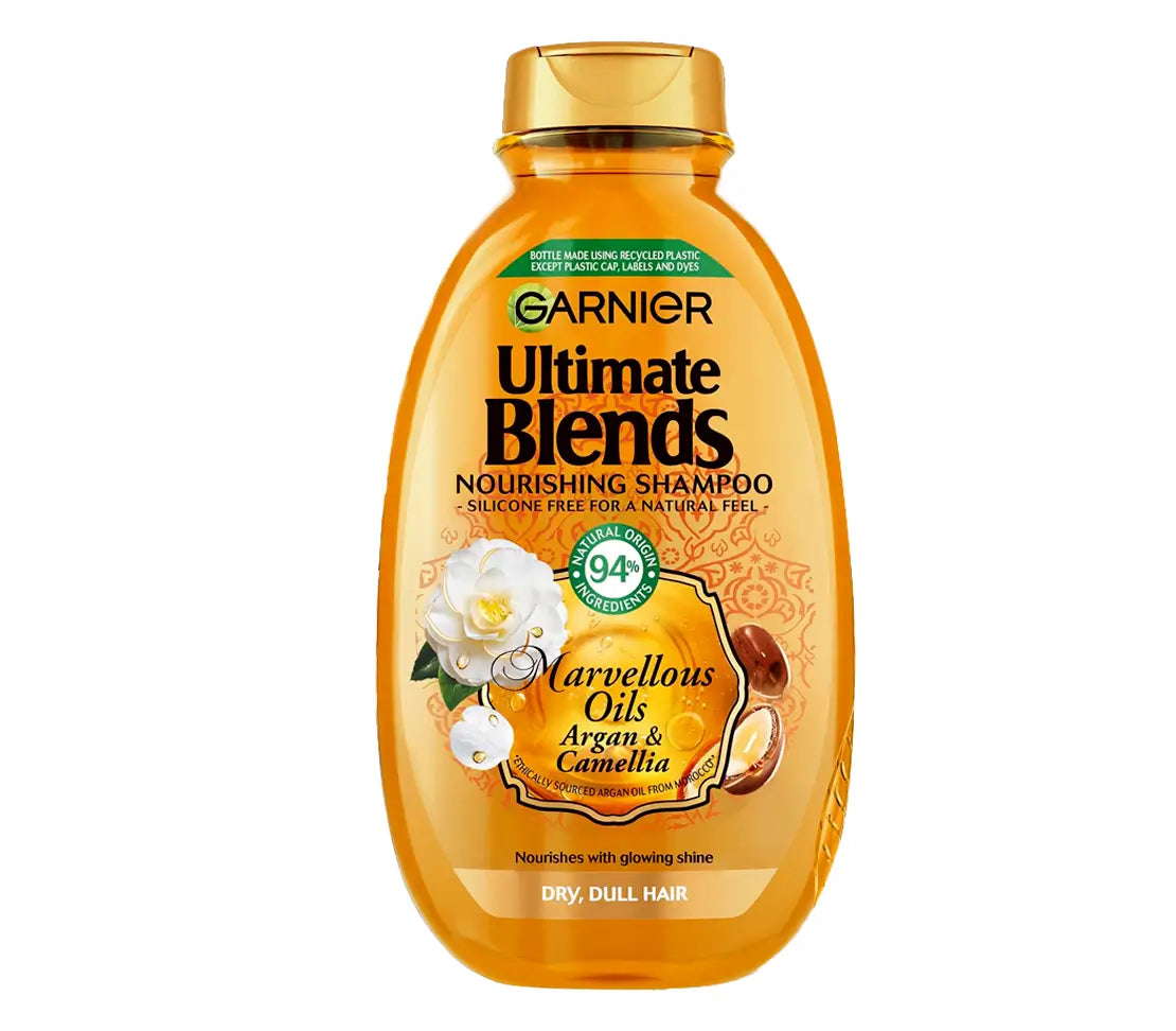 Garnier Ultimate Blends Argan and Camellia Shampoo 400ml