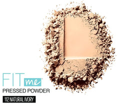 Maybelline Fit Me Matte & Poreless Pressed Face Powder 112 Natural Ivory