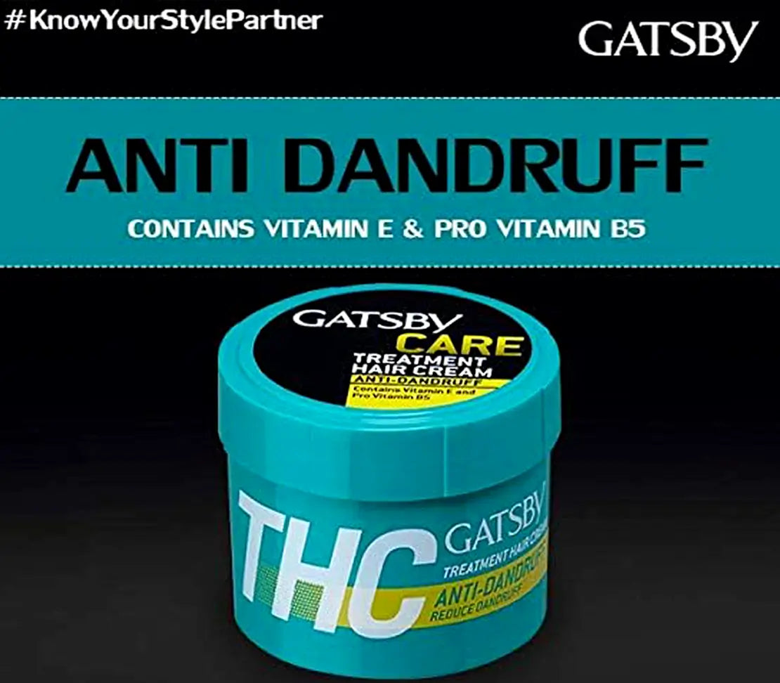 Gatsby Anti Dandruff Treatment Hair Cream 250g