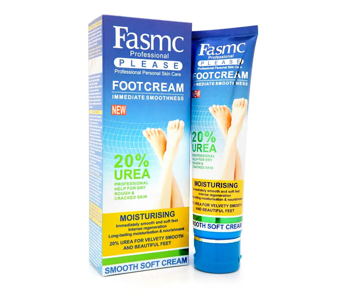 Fasmc Professional 20% Urea Foot Cream 100ml - Cared