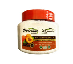 Petrova Apricot & Cocoa Butter Body Scrub 500ml