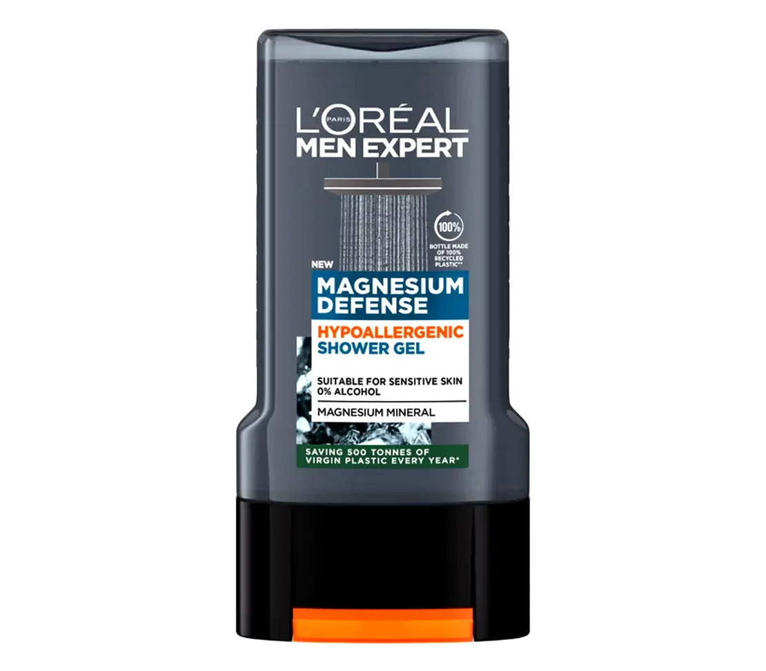 L'Oreal Men Expert Magnesium Defence Shower Gel 300ml - Cared