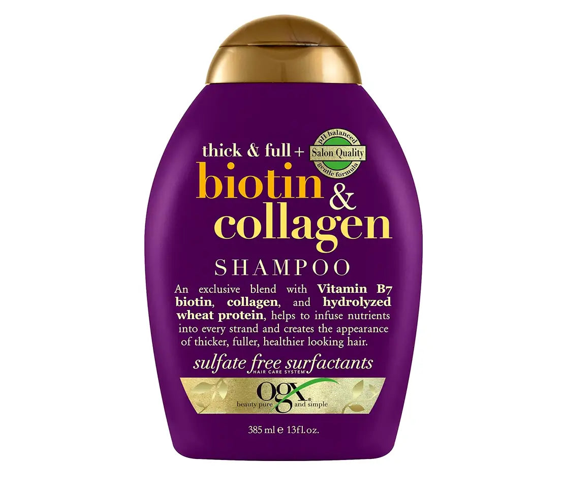 Ogx Shampoo Thick & Full + Biotin & Collagen 385ml