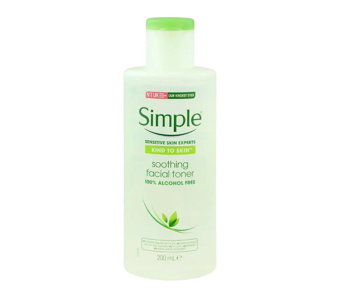 Simple Soothing Kind to Skin Facial Toner 200ml