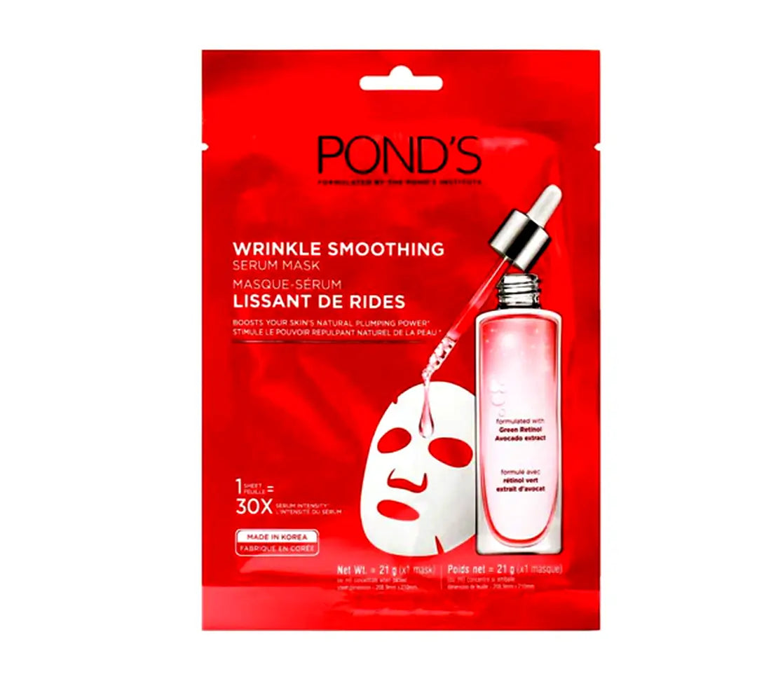 Pond's Wrinkle Smoothing Correcting Serum Sheet Mask 21g