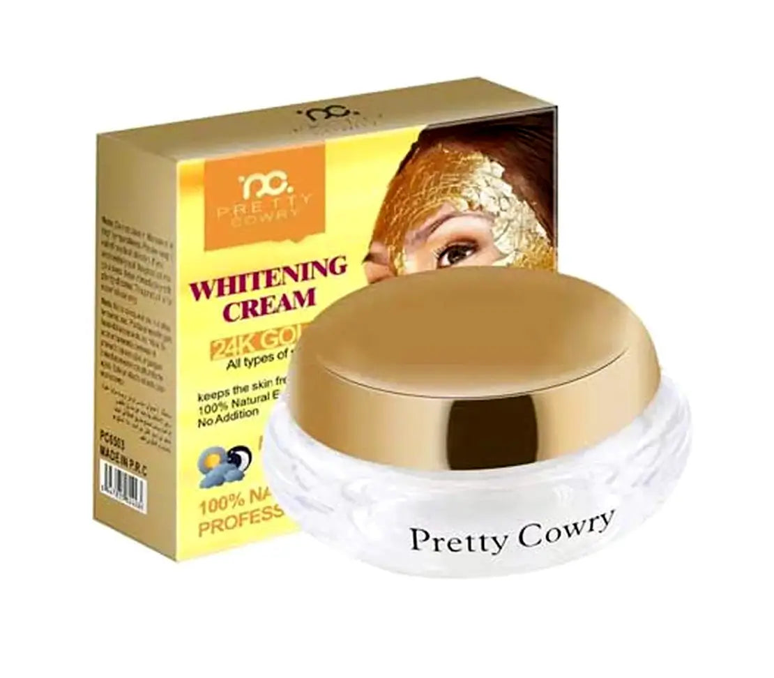 Pretty Cowry 24k Gold Whitening Cream 30ml