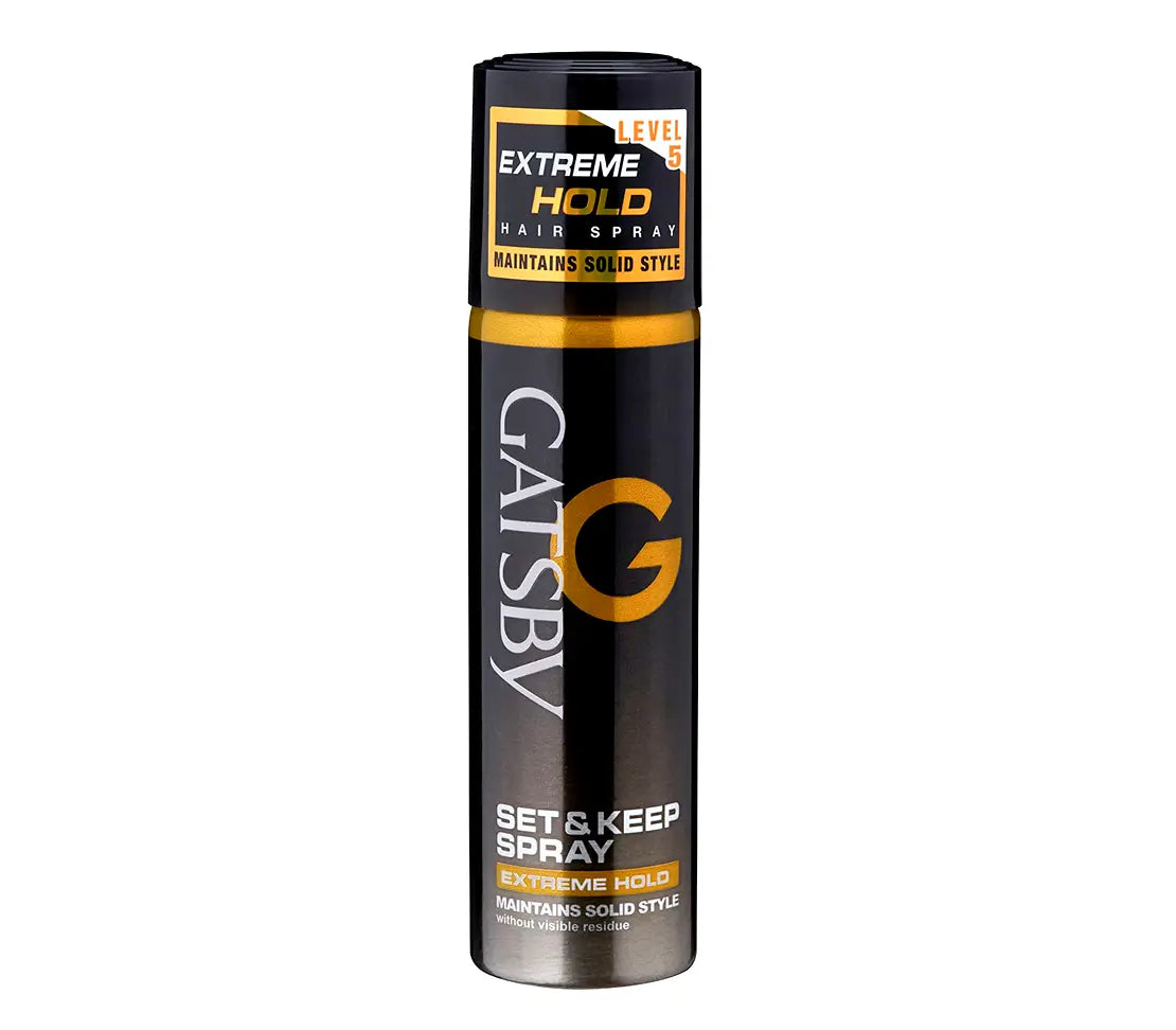 Gatsby Set & Keep Extreme Hold Spray 66ml - Cared