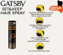 Gatsby Set & Keep Extreme Hold Spray 66ml - Cared