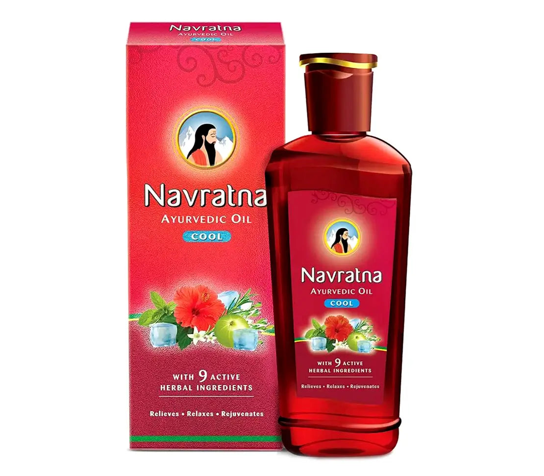 Himani Navratna Herbal Cool Hair Oil 100ml - Cared