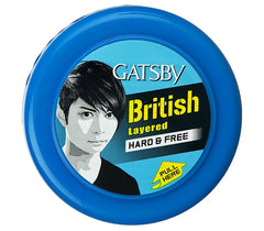 Gatsby Styling Wax Hard and Free 25g - Cared