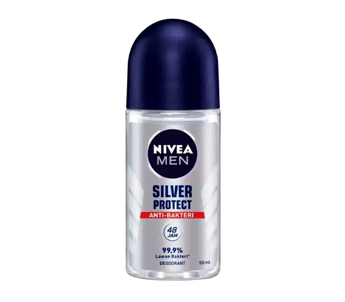 Nivea Silver Protect Anti-bacterial Roll on 50ml - Cared