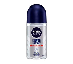 Nivea Silver Protect Anti-bacterial Roll on 50ml - Cared