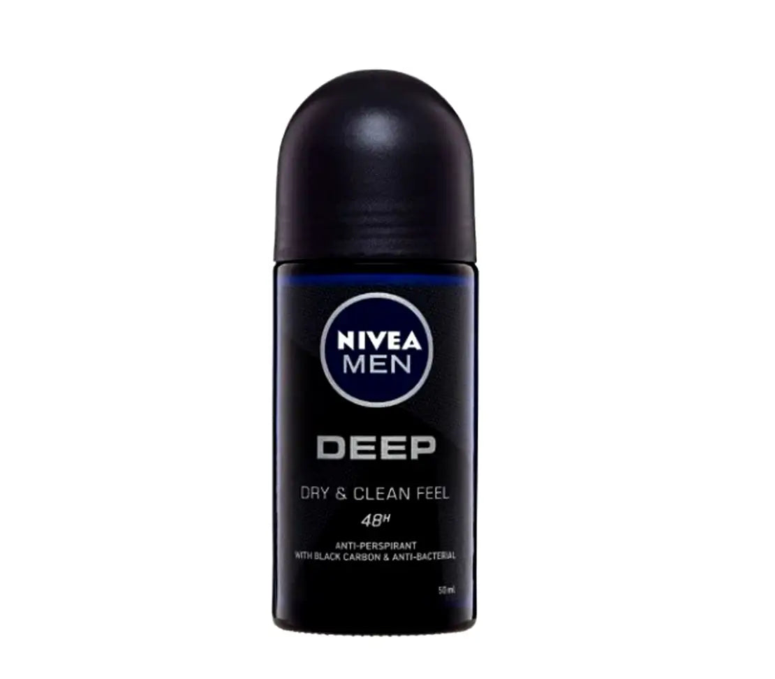 Nivea Deep Segar & Kering Roll on 50ml - Cared