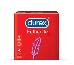 Bundle - Pack of 2 - Durex - Condoms 3s Featherlite