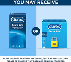 Pack of 2 - Durex Extra Safe 3's Condoms