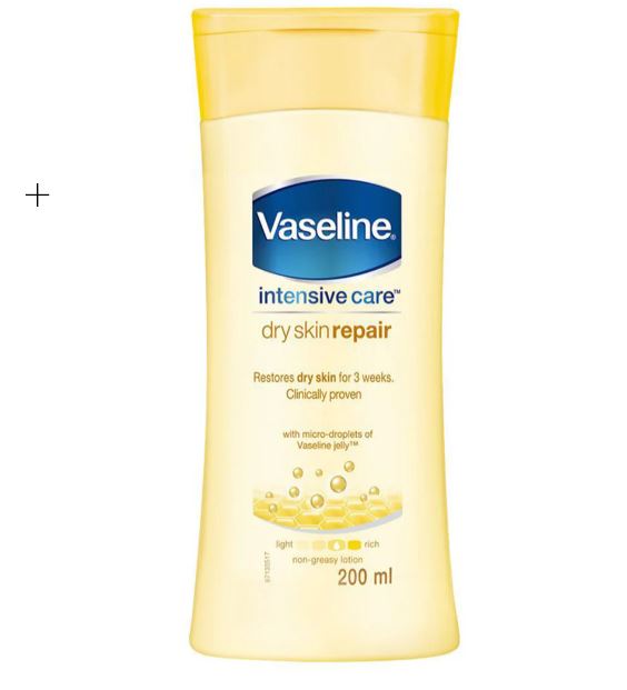 Vaseline Dry Skin Repair Intensive Care Lotion 200ml - Cared