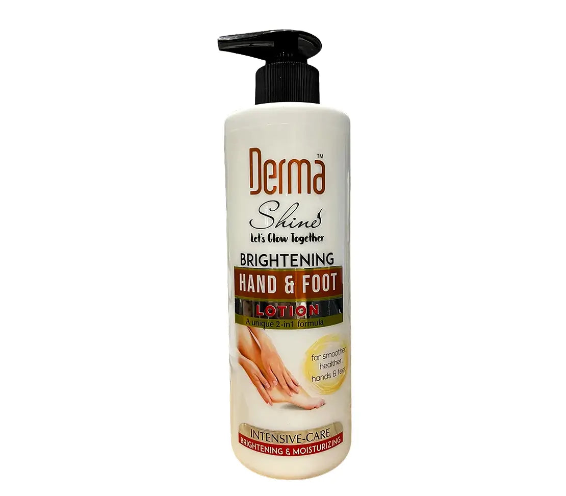 Derma Shine Brightening Hand & Foot Lotion - Moisturize & Revitalize