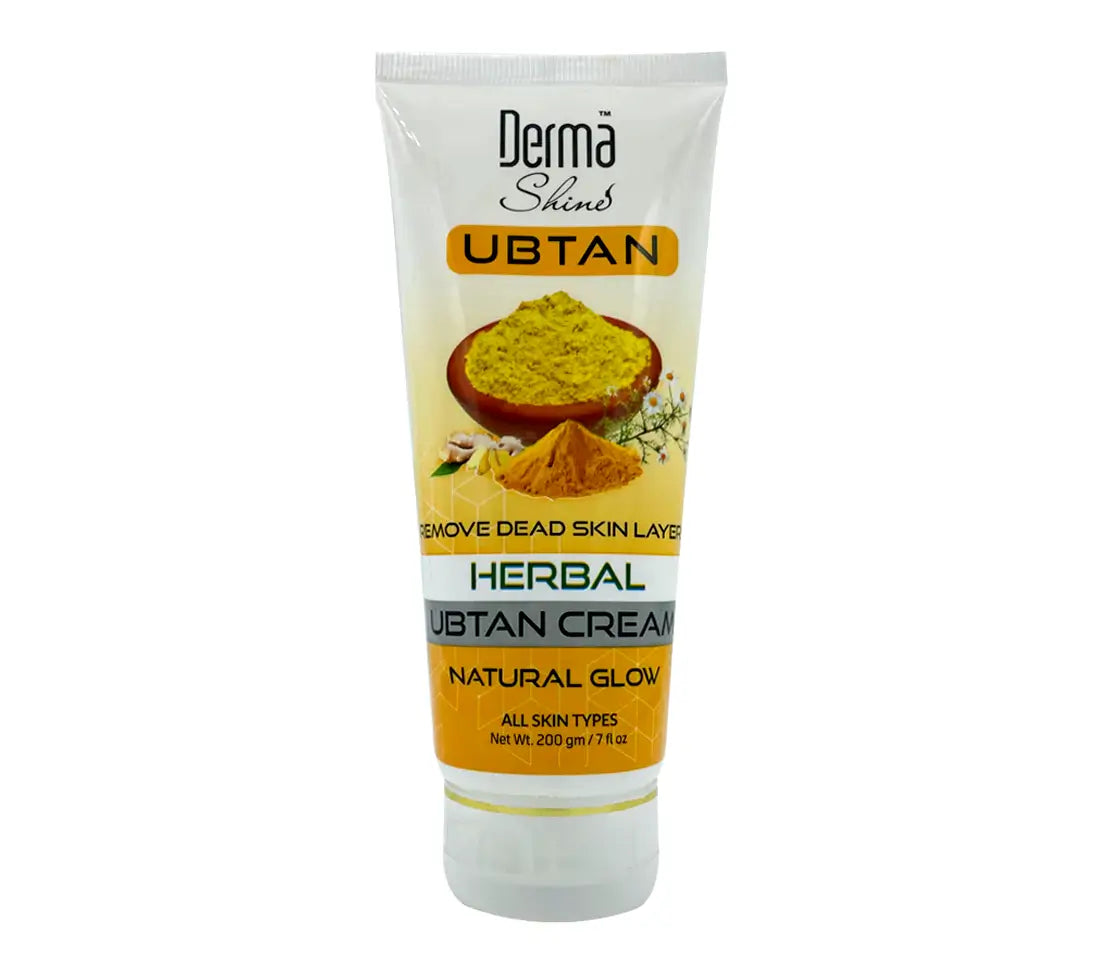 Derma Shine Herbal Ubtan Cream for Natural Glow – 100% Organic Skincare