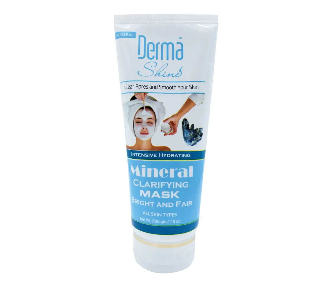 Derma Shine Mineral Clarifying Mask - Deep Cleansing & Pore Refining Formula