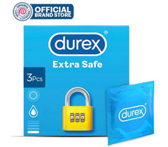 Durex Extra Safe Condoms, 3 Pack