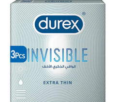 Durex Invisible Extra Thin & Sensitive Condom 3 Pack