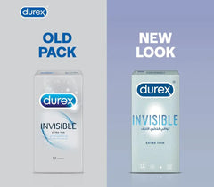 Durex Invisible Extra Thin & Sensitive Condom 3 Pack