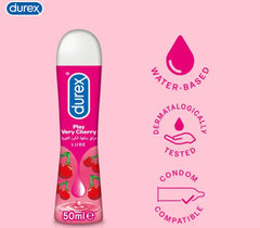 Durex Play Very Cherry Lubricant Gel 50Ml