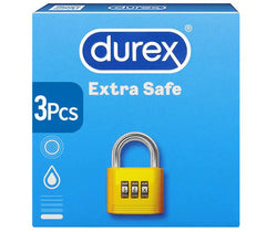 Durex Extra Safe Condoms, 3 Pack