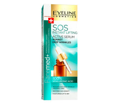 Eveline Facemed+ SOS Instant Lifting Active Serum, 100% Hyaluronic Acid, 18ml